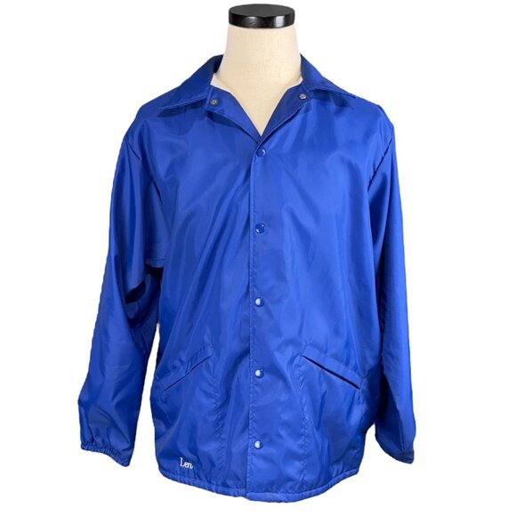 Vintage 80s Hilton Active Apparel Nylon Coach Jacket Northern Ohio Model A Club - Picture 2 of 16